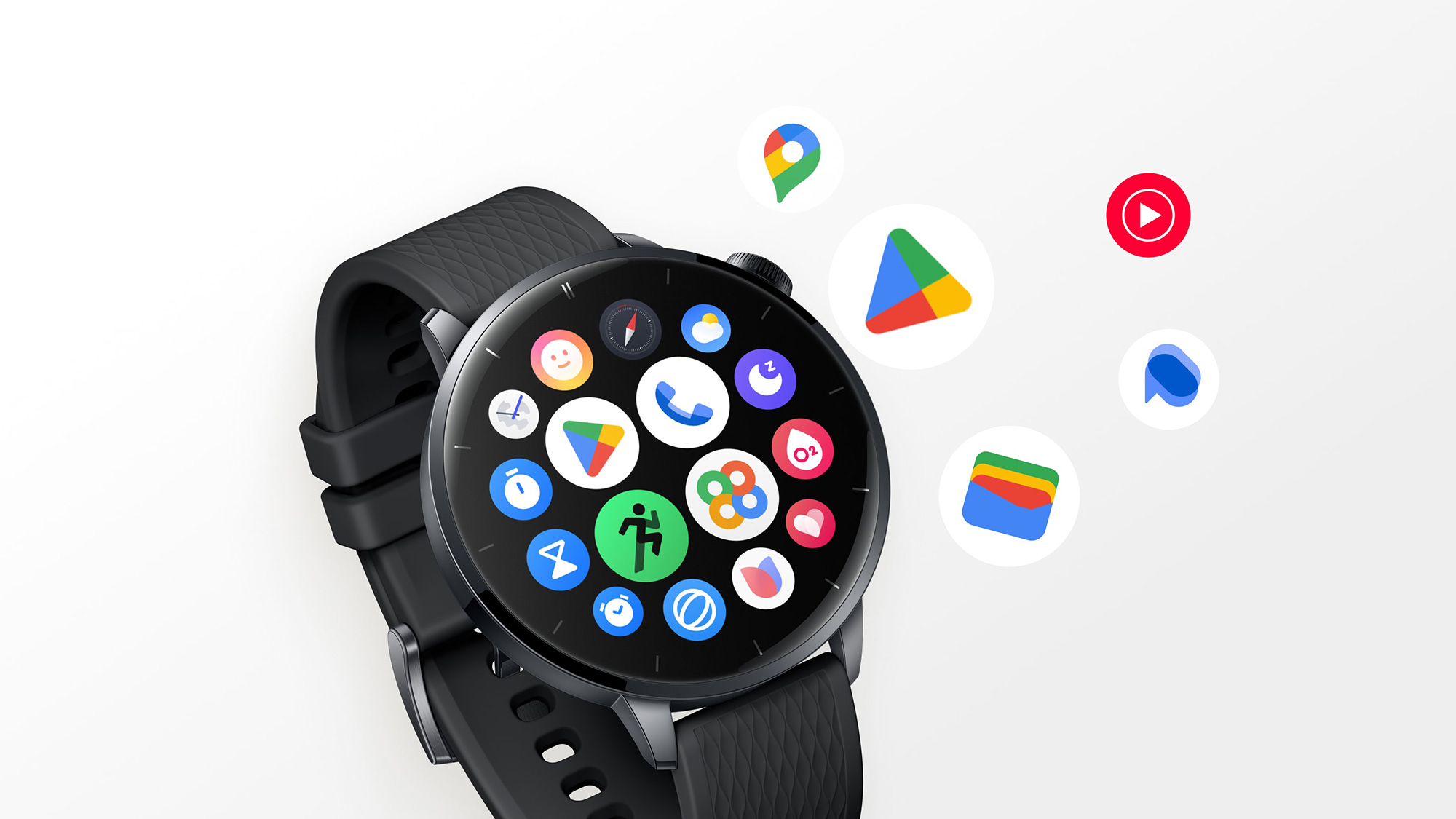 Compatibilidad con la mayoría de aplicaciones, pero compatibilidad completa con las apps de Google