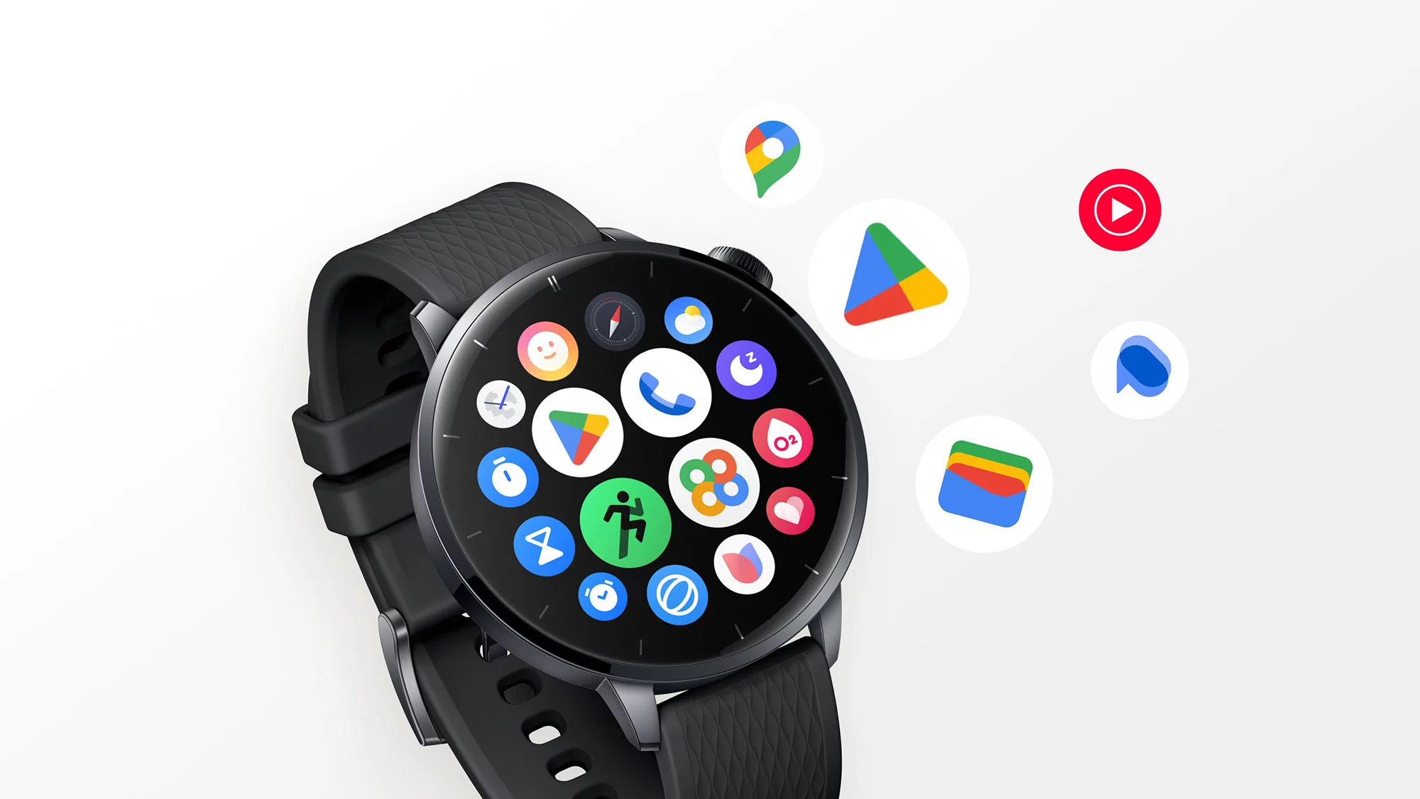 Compatibilidad con la mayoría de aplicaciones, pero compatibilidad completa con las apps de Google