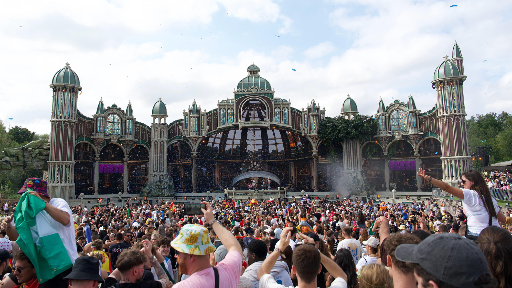 Presentación de la fiesta Bresh en Tomorrowland. Fotografía cortesía de Bresh