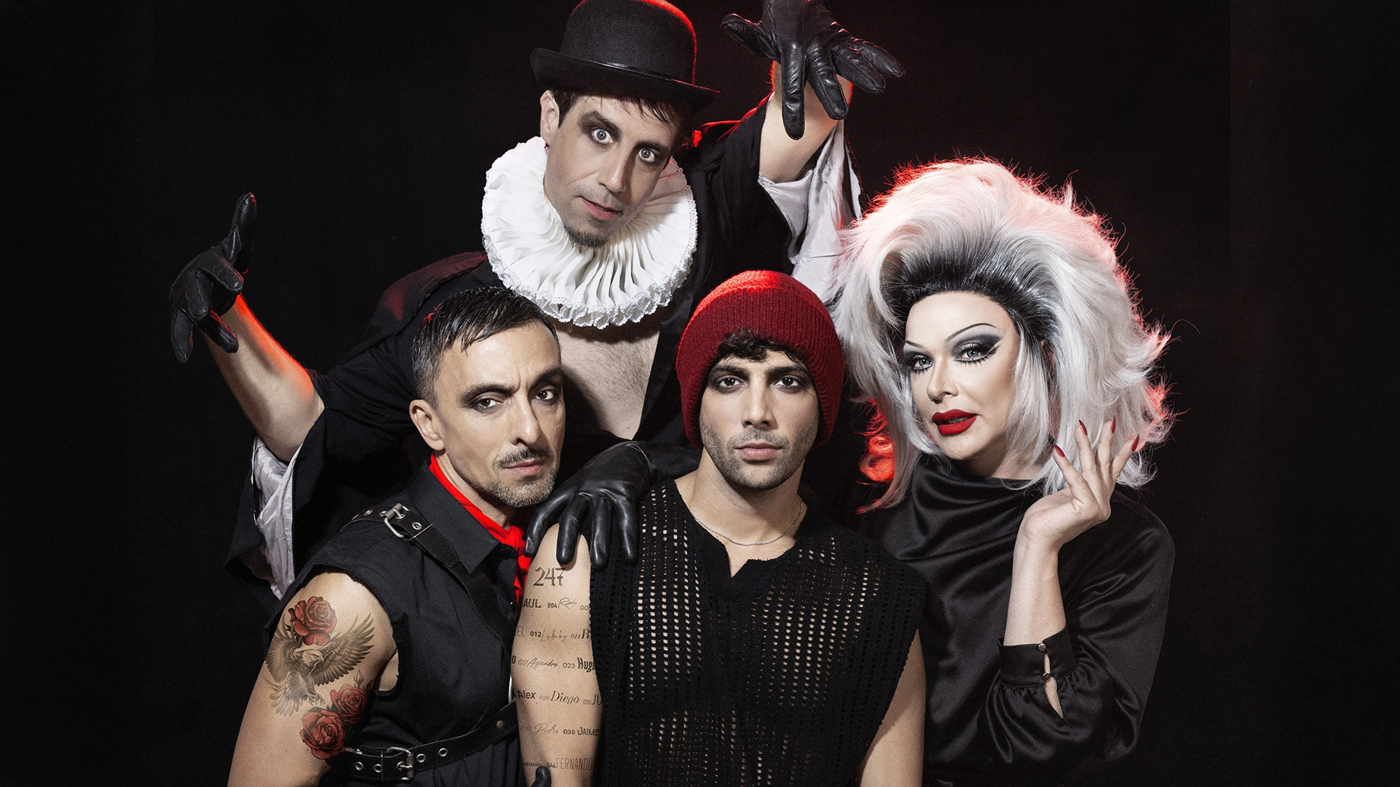 Armando Pita, Leo Rivera, Cayetano Fernández y Supremme Deluxe