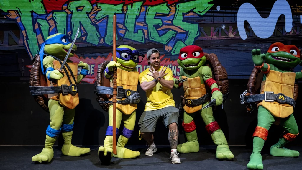 Presentación de las Tortugas Ninja, Fotografía de Dani Gago