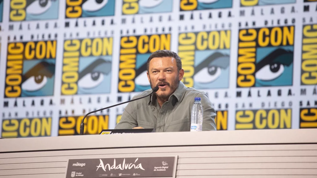 Presentación de "Walking The Line" con Luke Evans. Fotografía de Alejandro Martínez