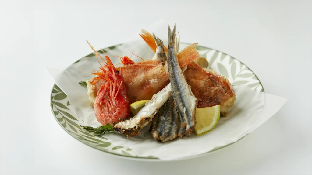 Fritura de pescado de la Lonja de Vilanova, Cofraría de Pescadores