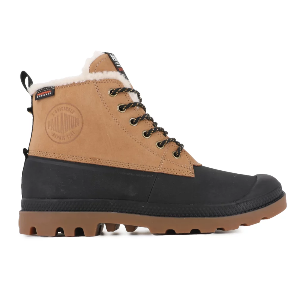 Pampa Duck WL WP+, la icónica bota duck reinterpretada en nobuk premium con forro WarmTech e impermeabilidad total.