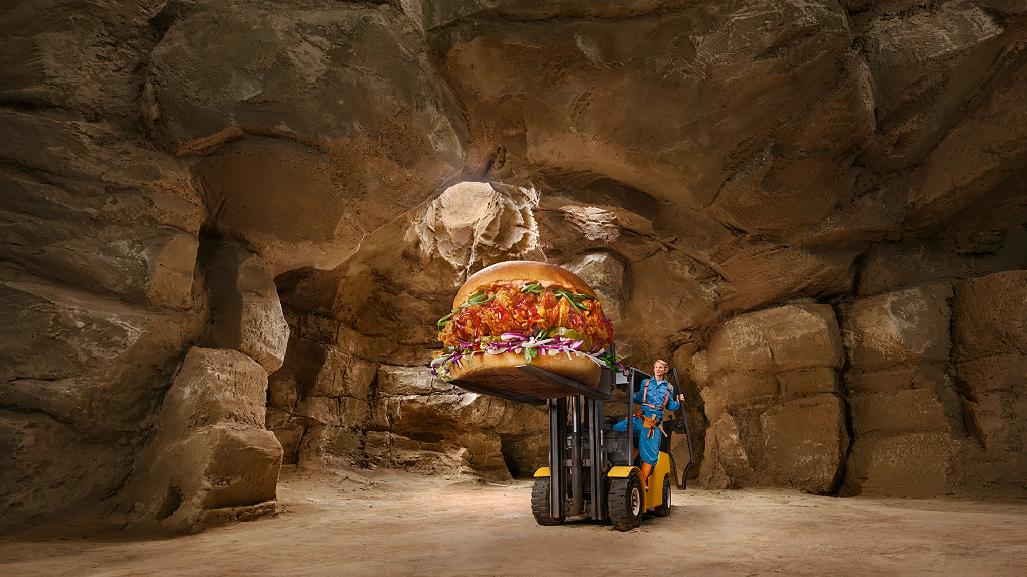 Imagen de la campaña de Just Eat por el 15 aniversario