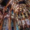 Imagen del espectáculo LUMINISCENCE en la Basílica de Santa Maria del Pi en Barcelona