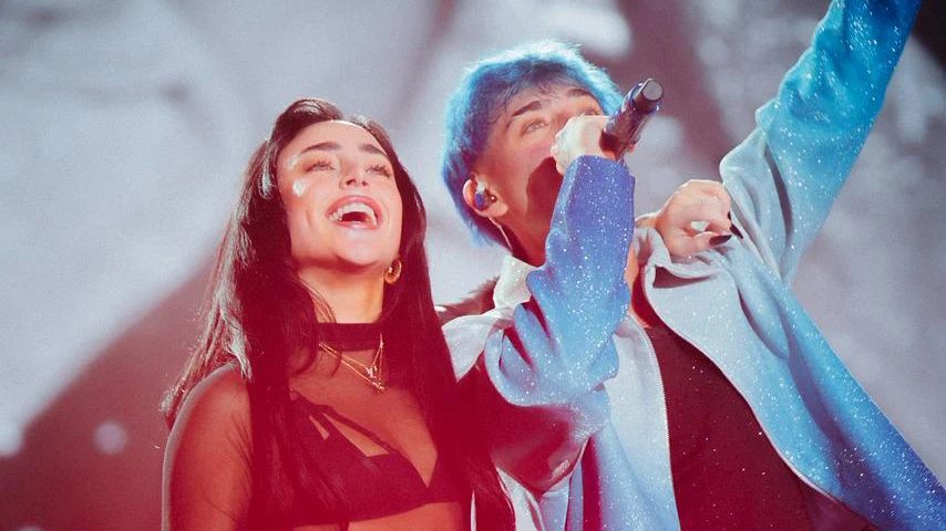 Luck Ra y Nicki Nicole