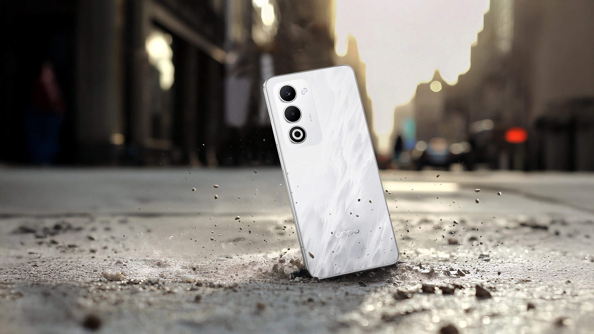 Modelo OPPO Mist White