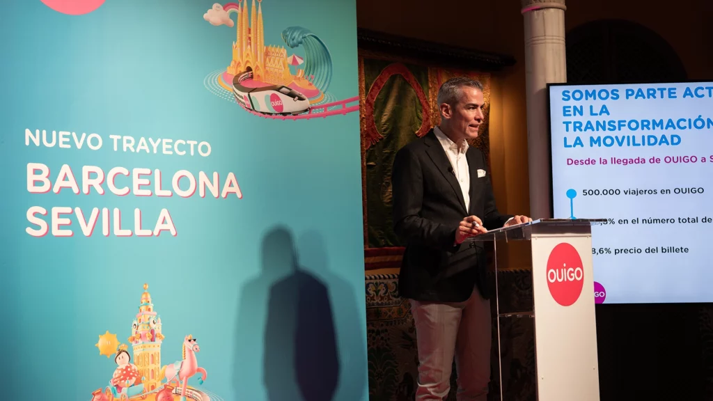 Federico Pareja, director comercial y de marketing de OUIGO