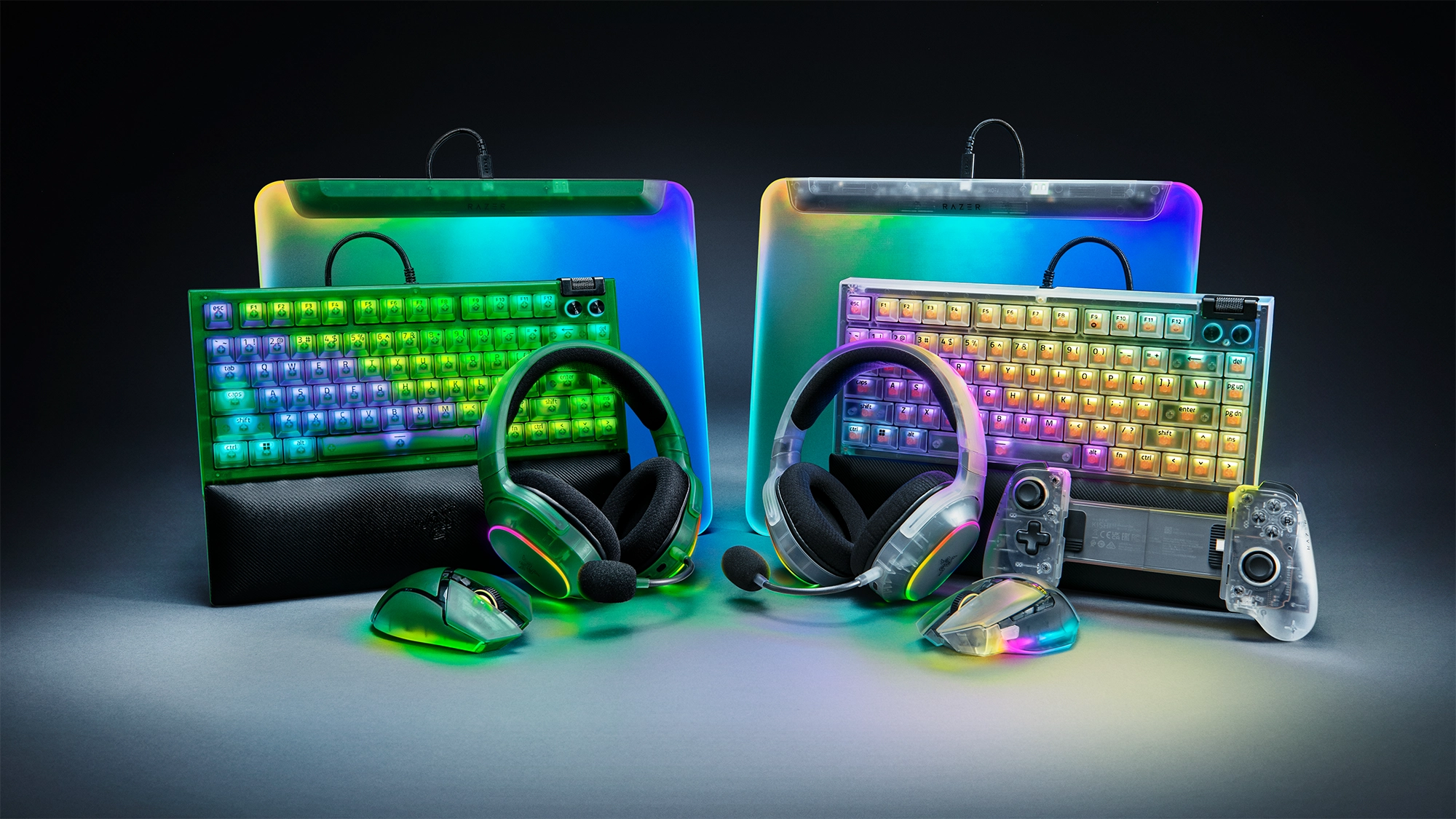Colección Phantom White de Razer