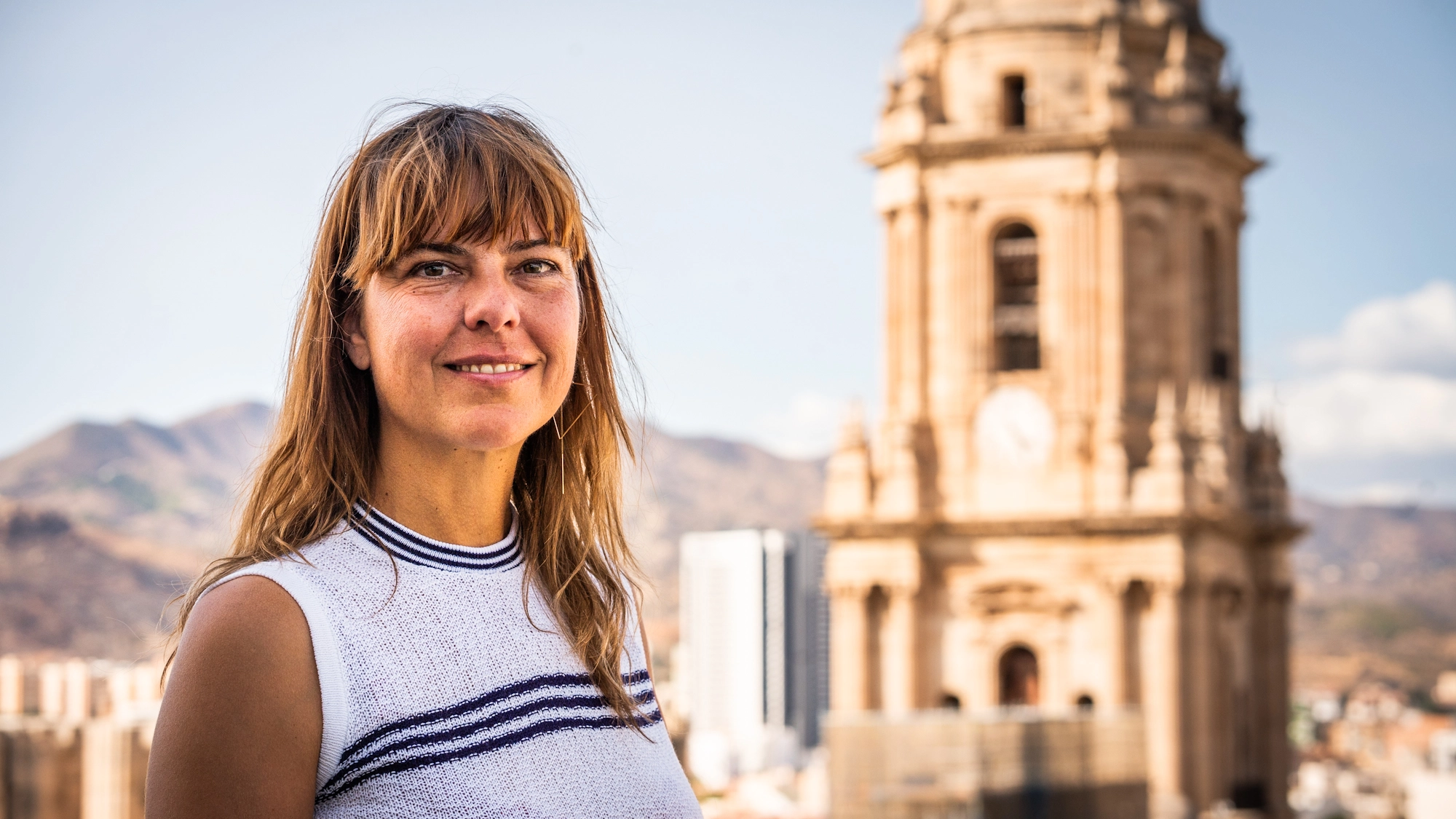 La directora canadiense Sophie Deraspe. Fotografia Festival de Cine Francés de Málaga