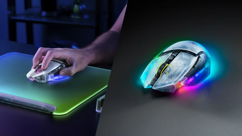 Razer Basilisk V3 Pro – Phantom White Edition