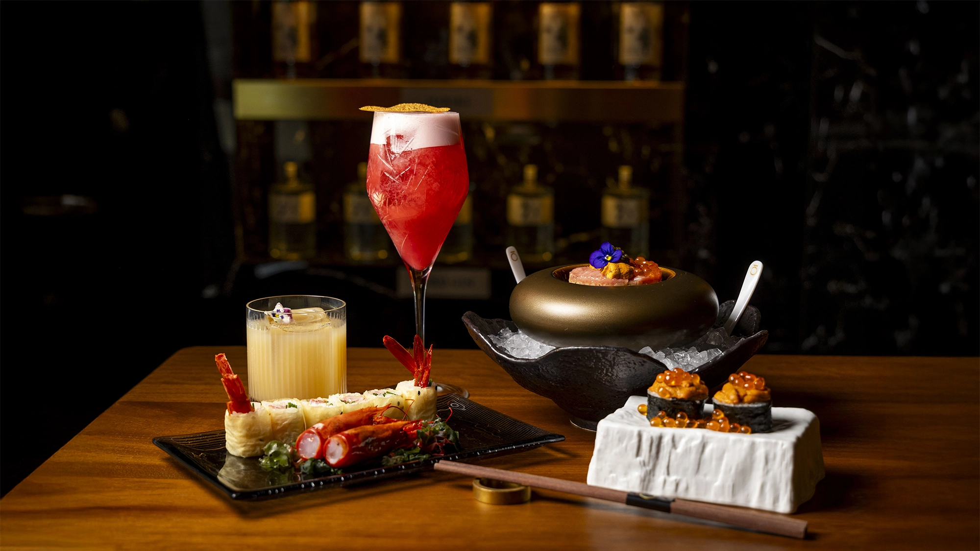 Presentación de carta KŌ by 99 Sushi Bar