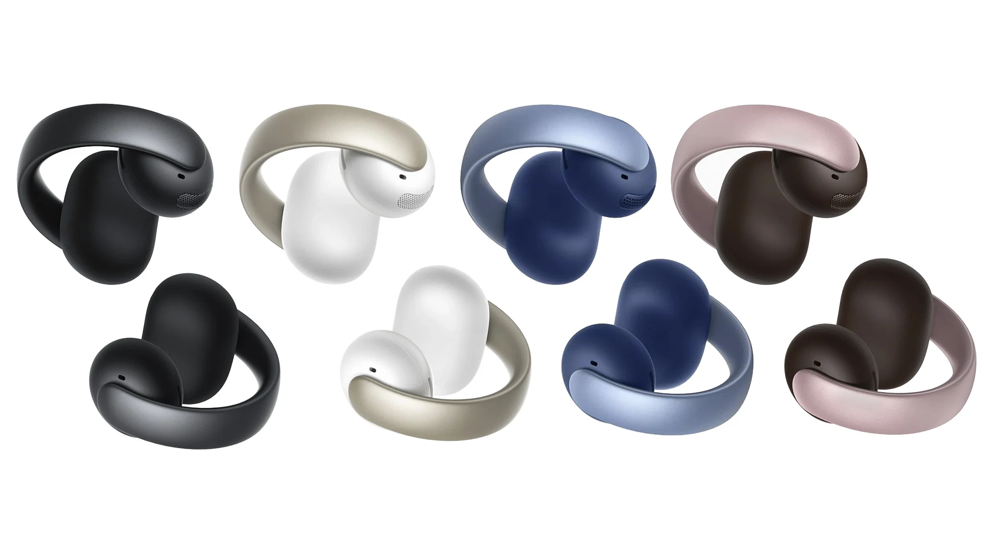 Presentación de colores del Soundcore Aeroclip