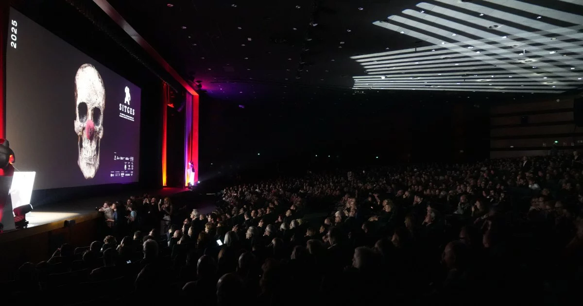 Sala repleta para la proyección de clausura de Sitges en 2025