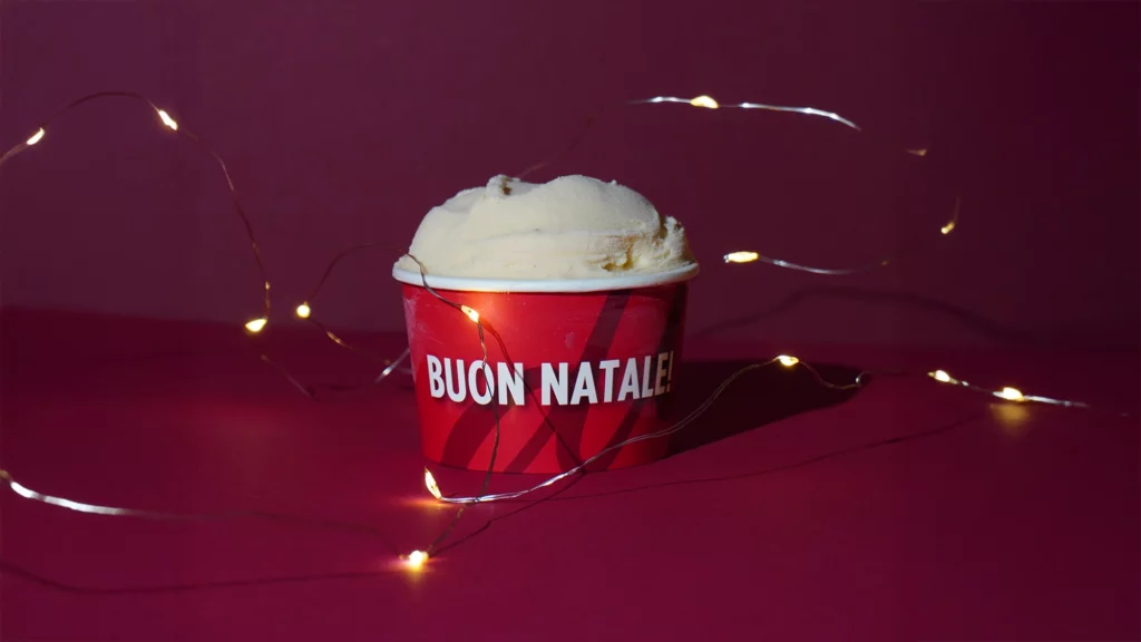 Tarrina de helado de Badiani