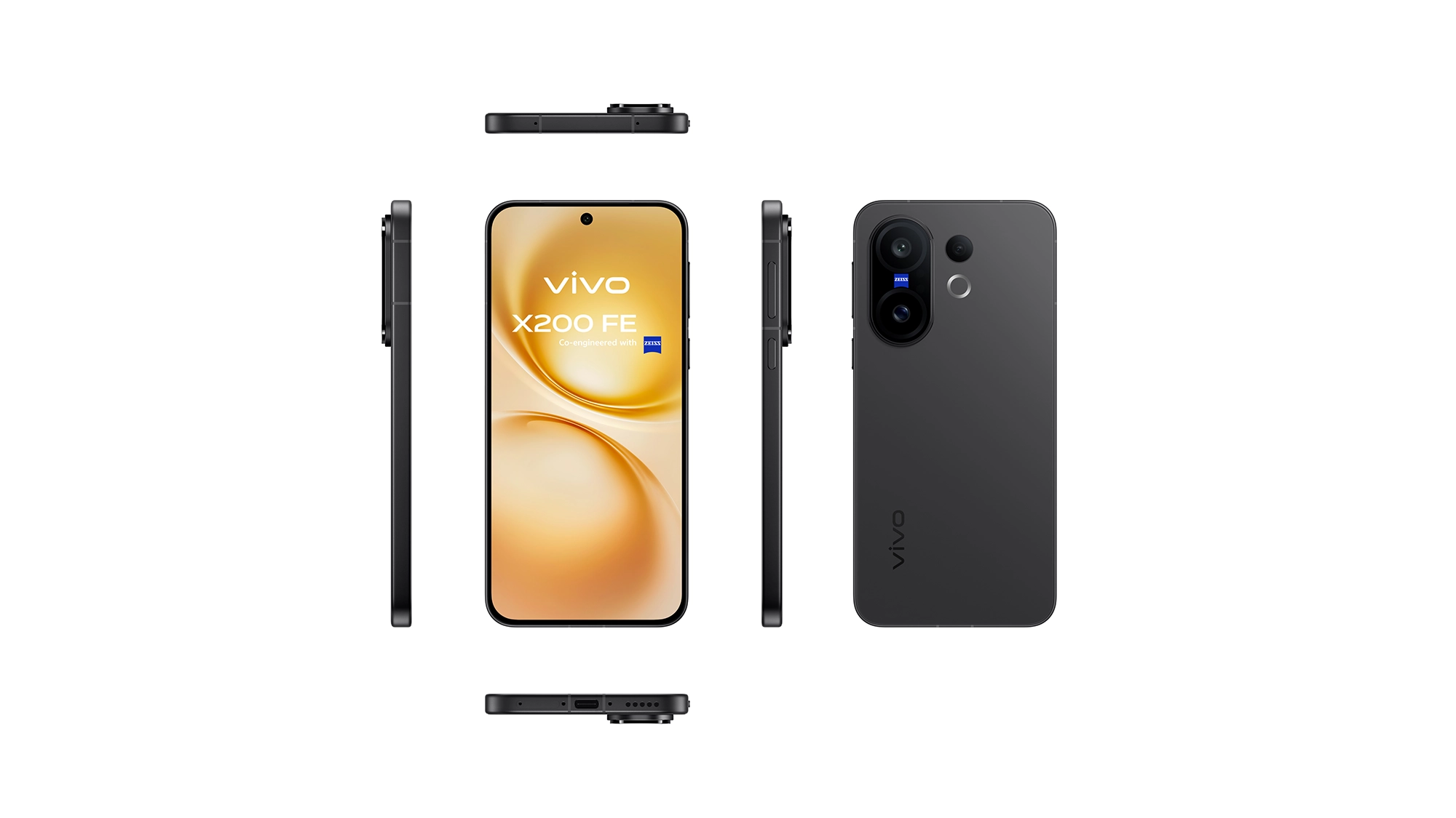 Vistas múltiples del vivo x200 FE negro