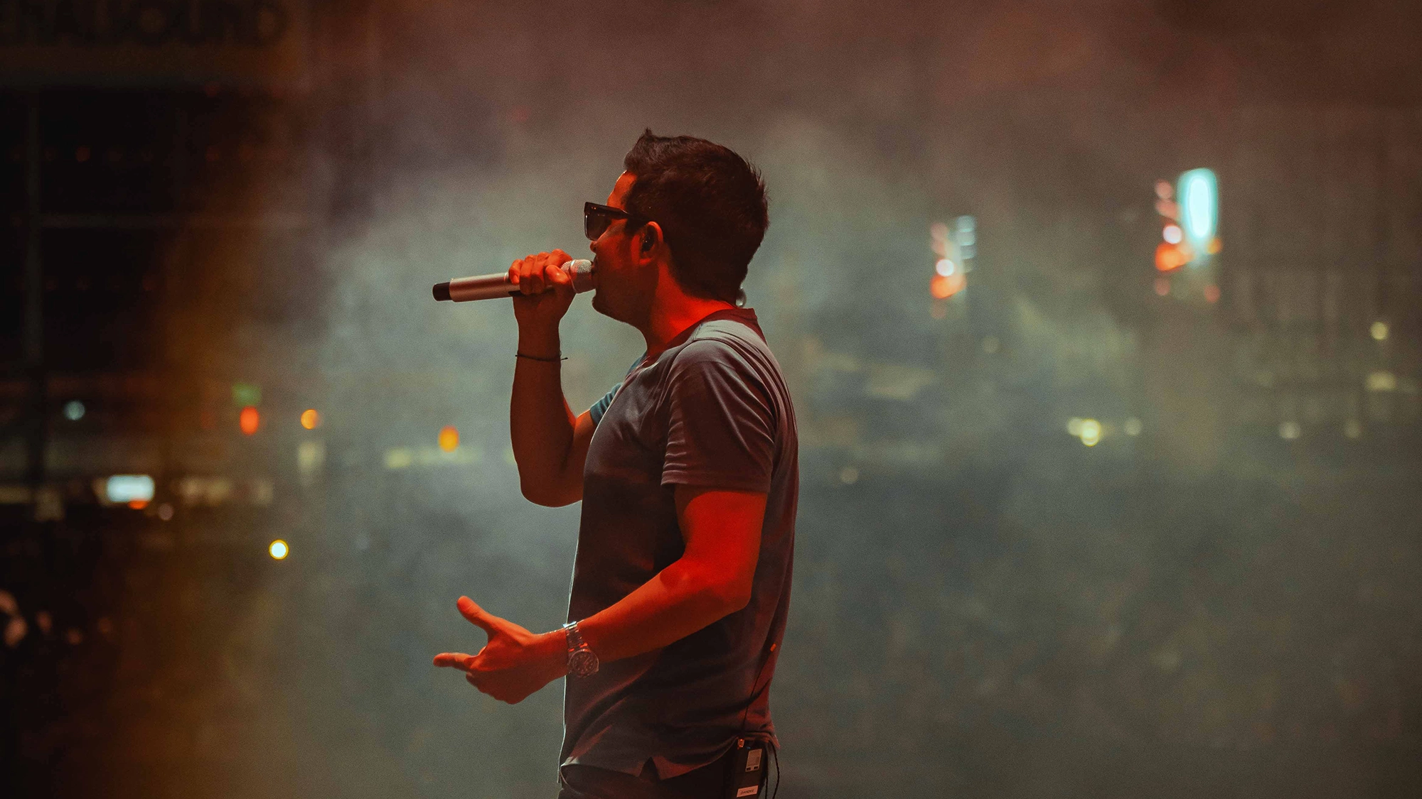 Caly y El Dandee en concierto