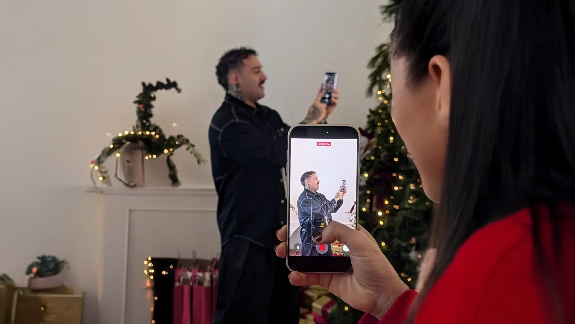 El fotógrafo Carlos Marín en el evento de Google