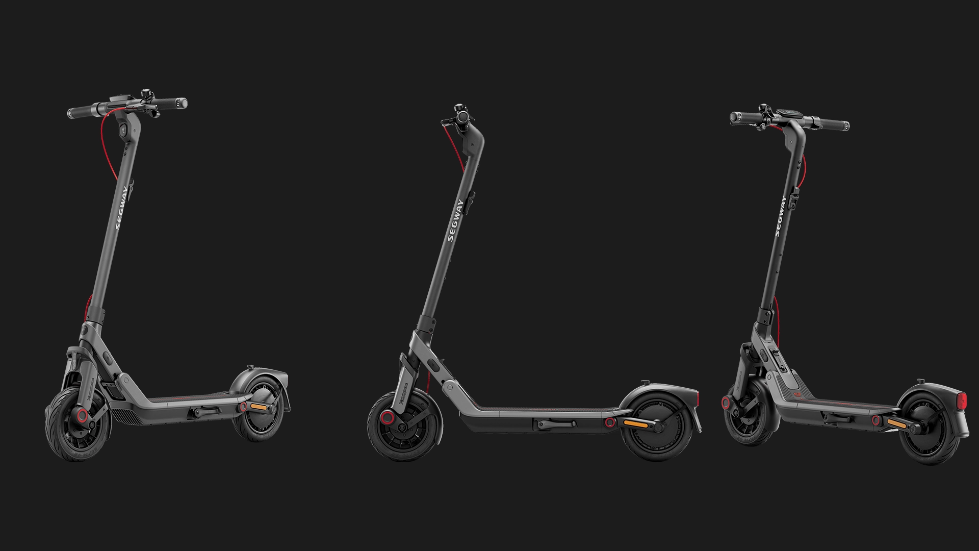 Vista variadas del Segway Ninebot E3 Pro