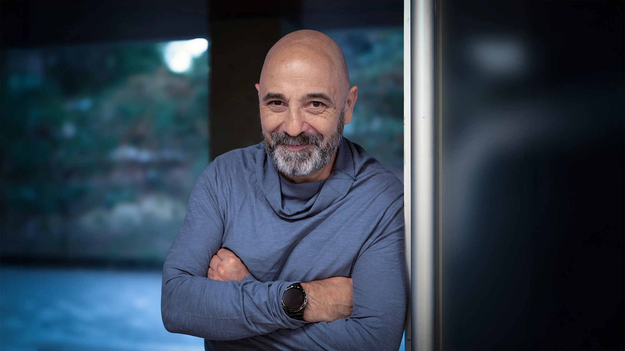 El psicólogo y divulgador Víctor Amat. Fotografia de Carmen Carrazquez