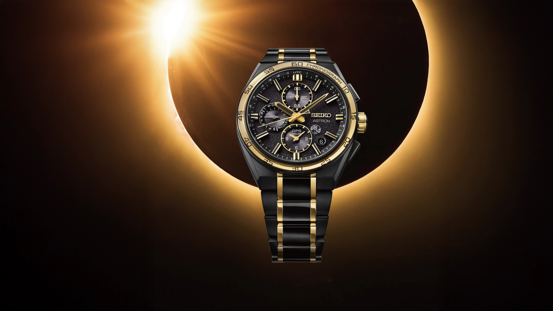 Seiko Astron GPS Solar Dual-Time Chronograph