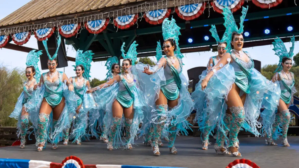 Carnaval en PortAventura World. Fotografía de archivo