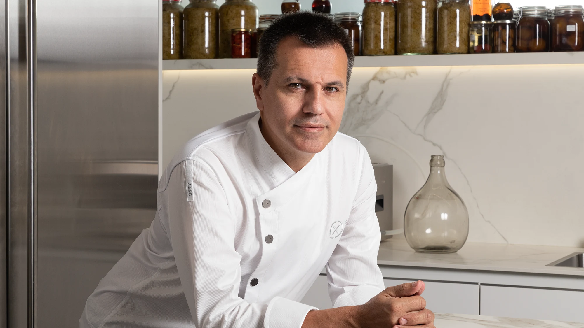El chef Oriol Castro, fotografía de Joan Valera