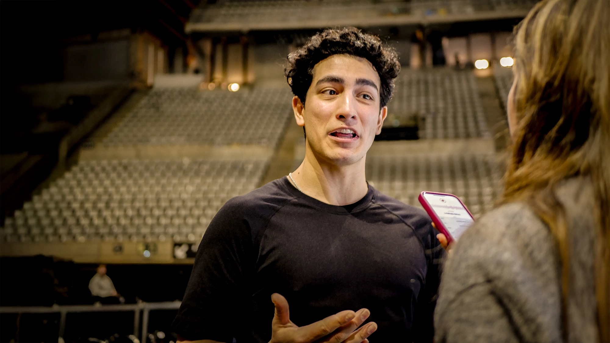 El patinador Franco Martínez