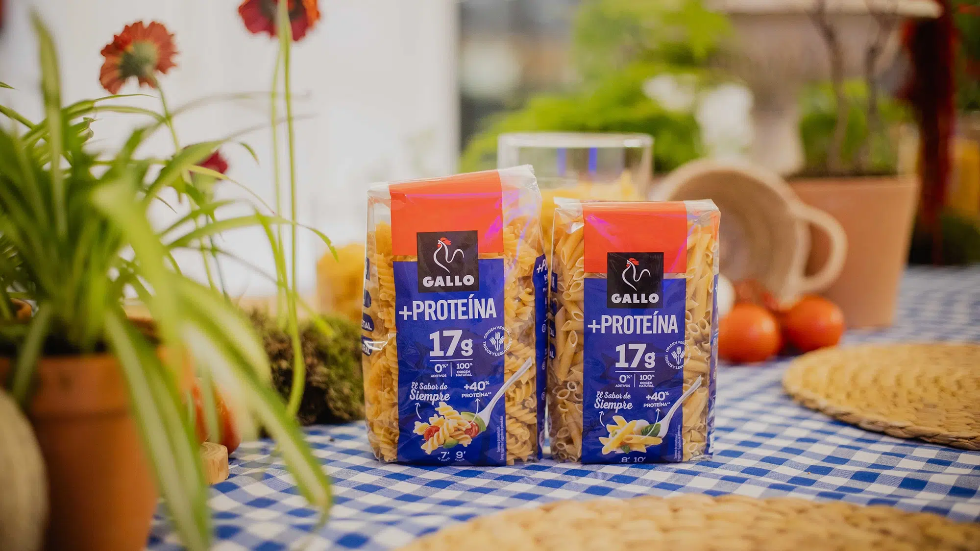 Nueva pasta Gallo rica en proteína
