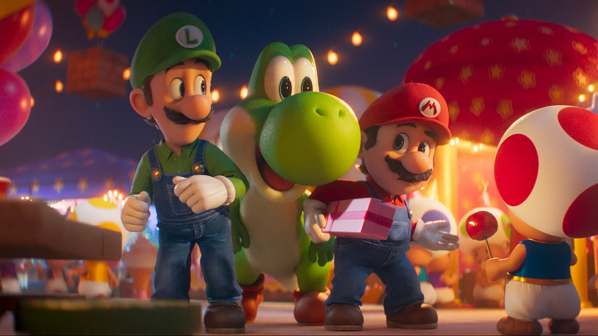 Fotograma de Super Mario Galaxy, el 1 de abril en cines