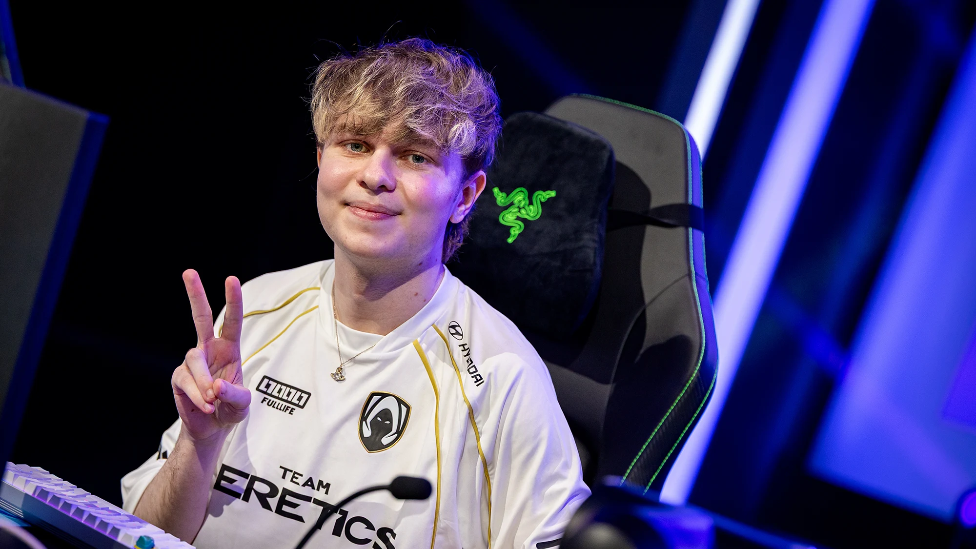 El deportista Benjy “Benjyfishy” Fish. Fotografía cedida por Heretics