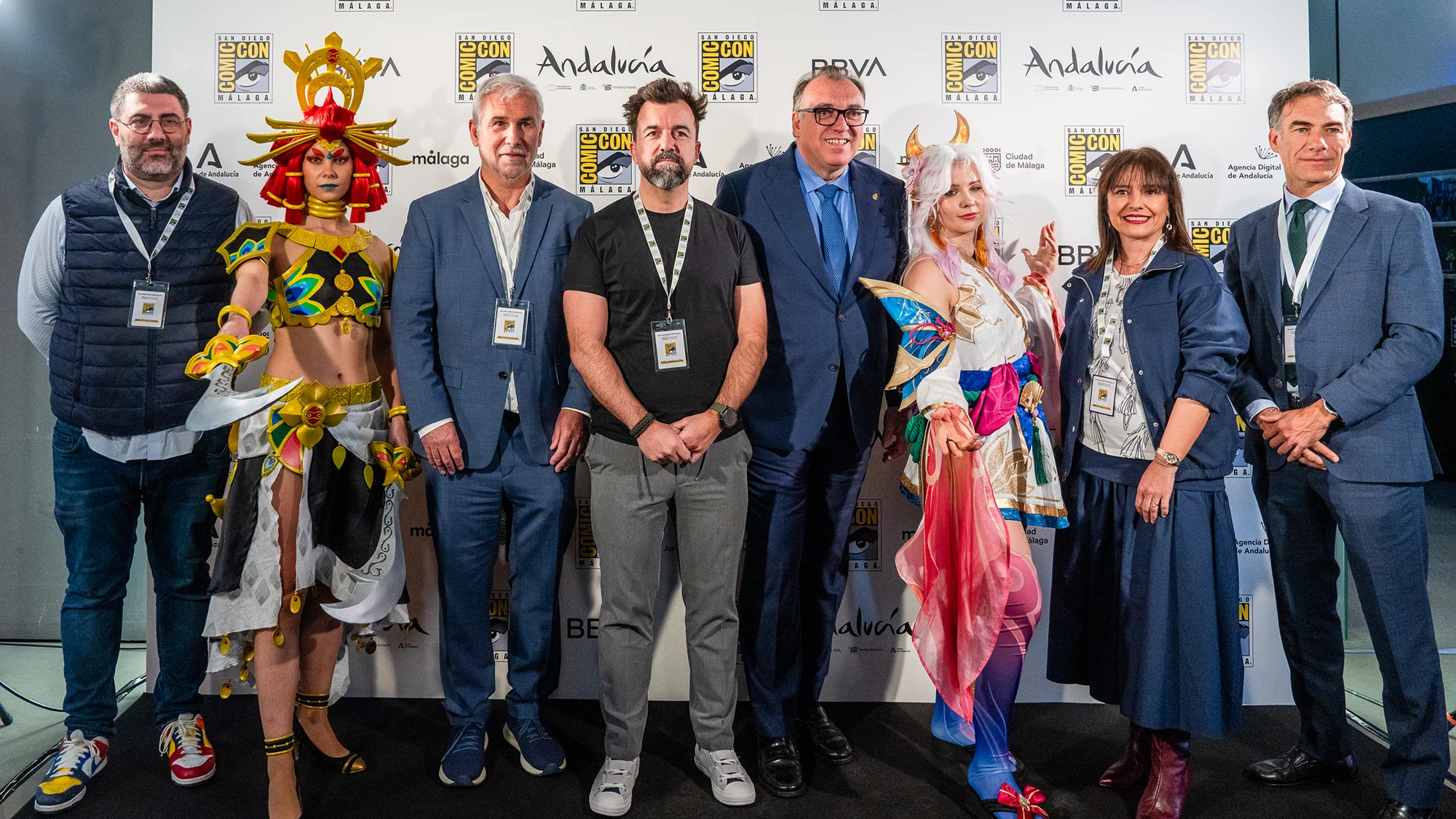 Imagen del evento de presentación de la segunda edición del San Diego Comic-Con Málaga. Fotografia de Mario Martin