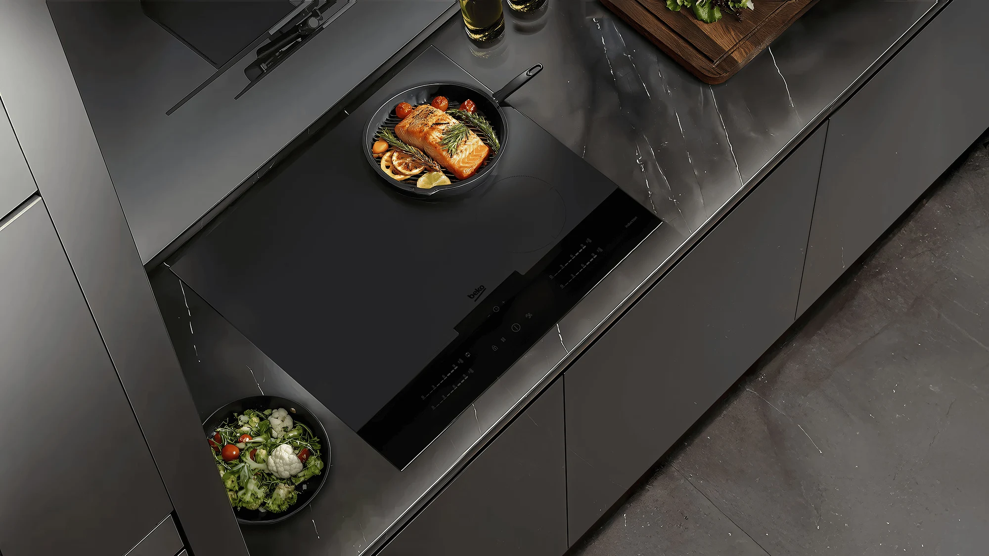 Placa de inducción de Beko