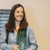Esther Gatón ganadora X Premio Cervezas Alhambra Arte Emergente
