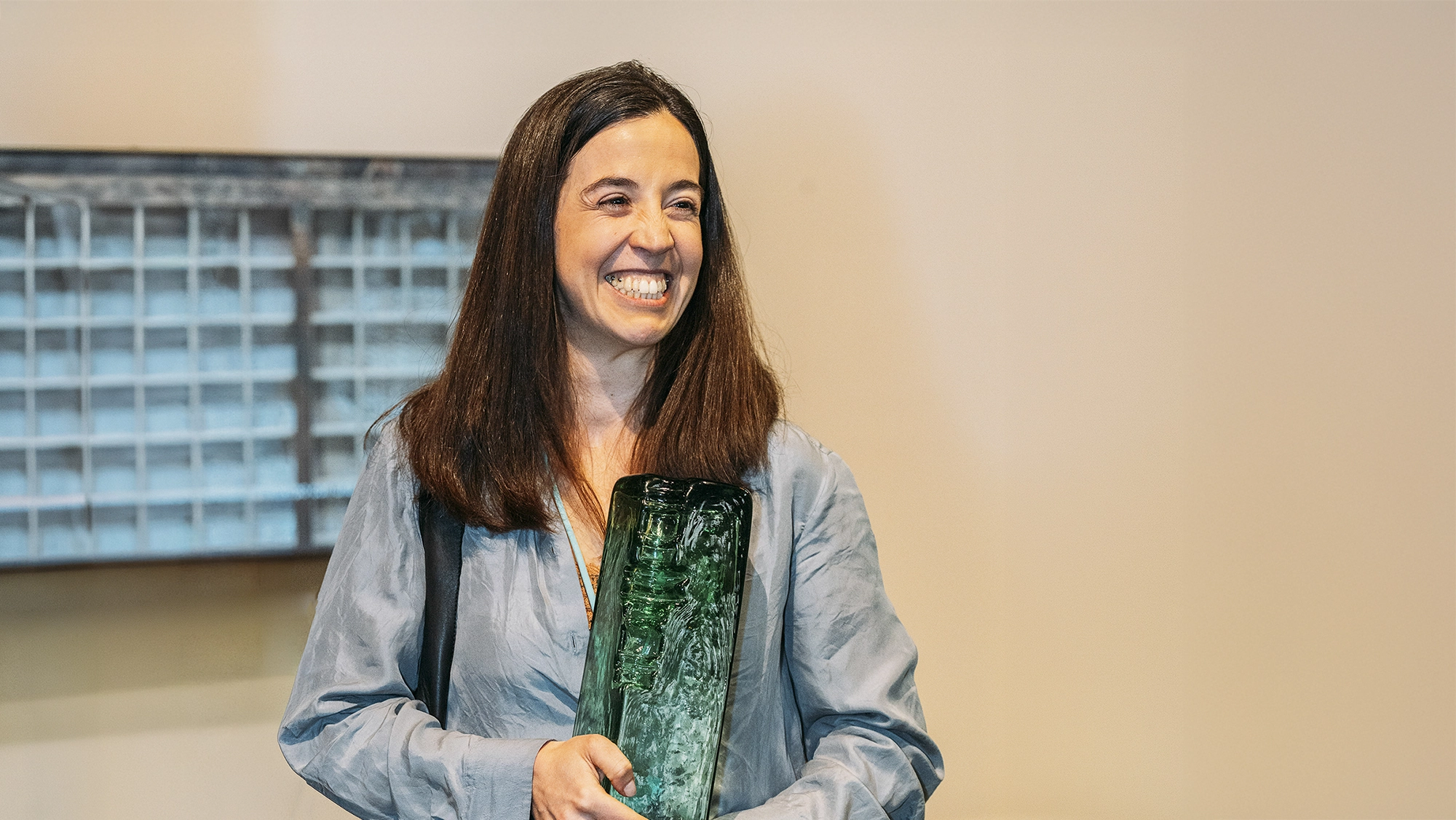 Esther Gatón ganadora X Premio Cervezas Alhambra Arte Emergente