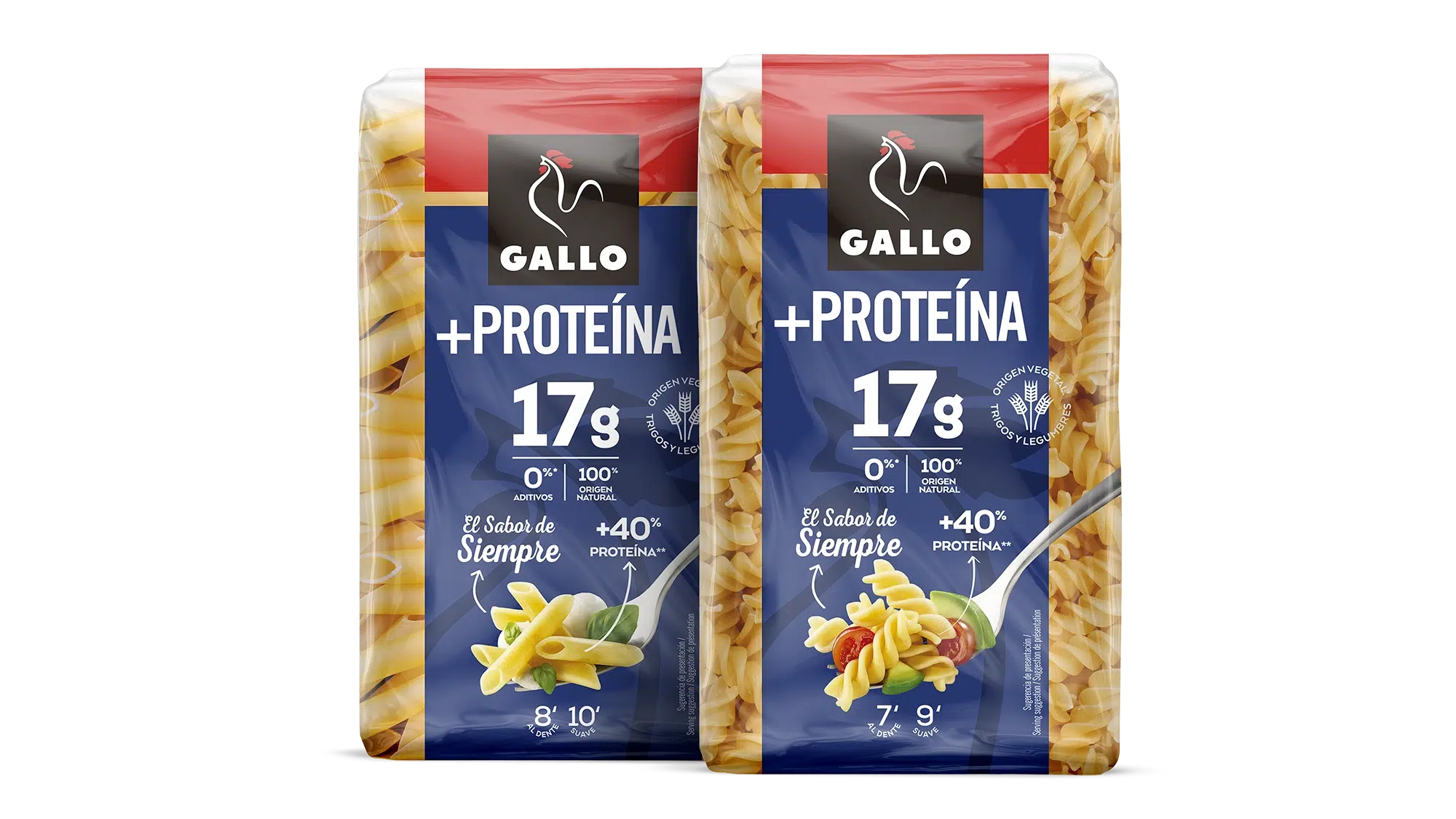 Nueva pasta Gallo rica en proteínas