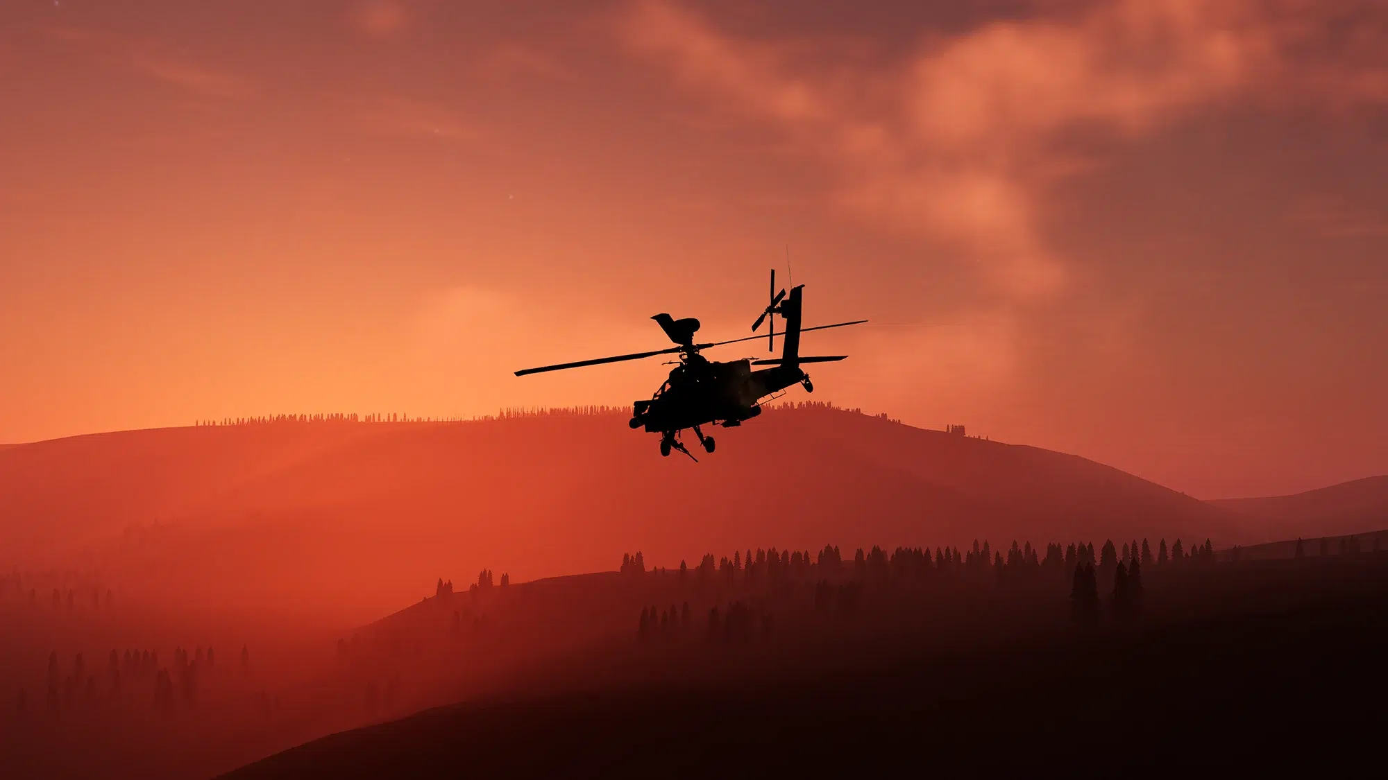 Imagen de un helicoptero de Gunship: Origins
