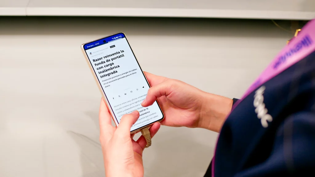 Uso de la pantalla principal del Vista abierta del HONOR Magic V6
