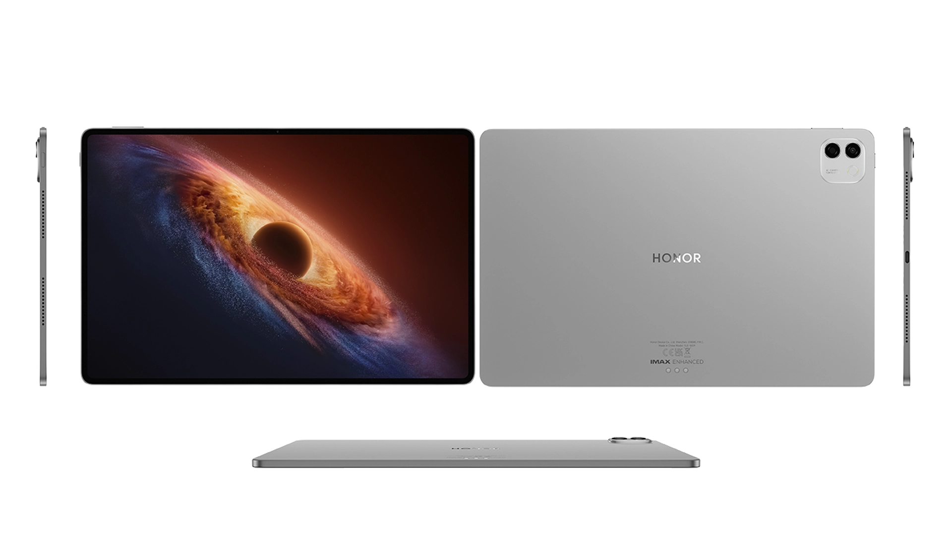 Múltiples vistas de la HONOR MagicPad4