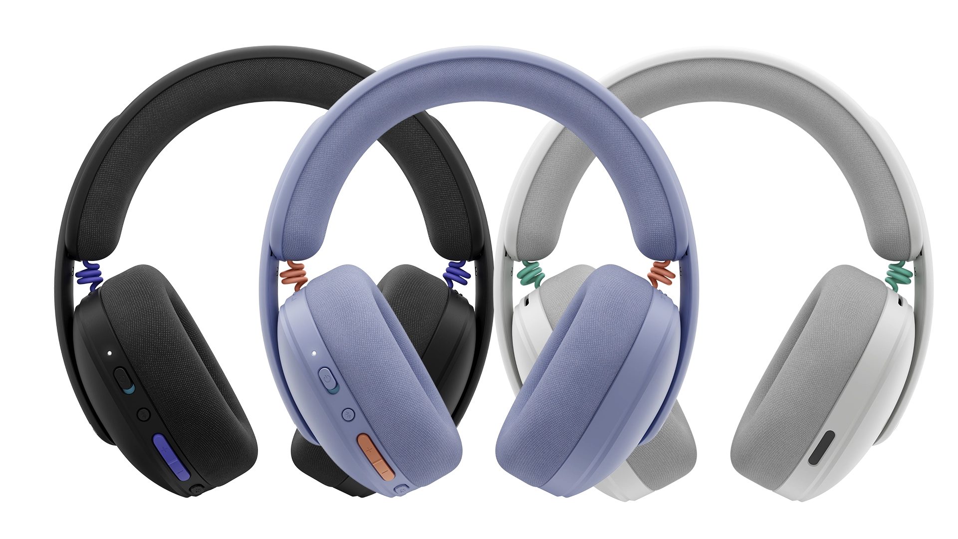 Los auriculares Logitech G325 están disponibles en colores negro, blanco y lila