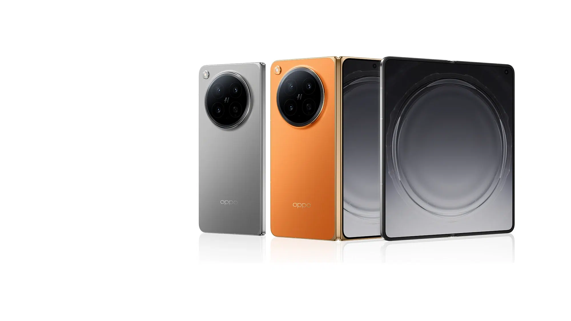 Diferentes vistas y colores del OPPO Find N6