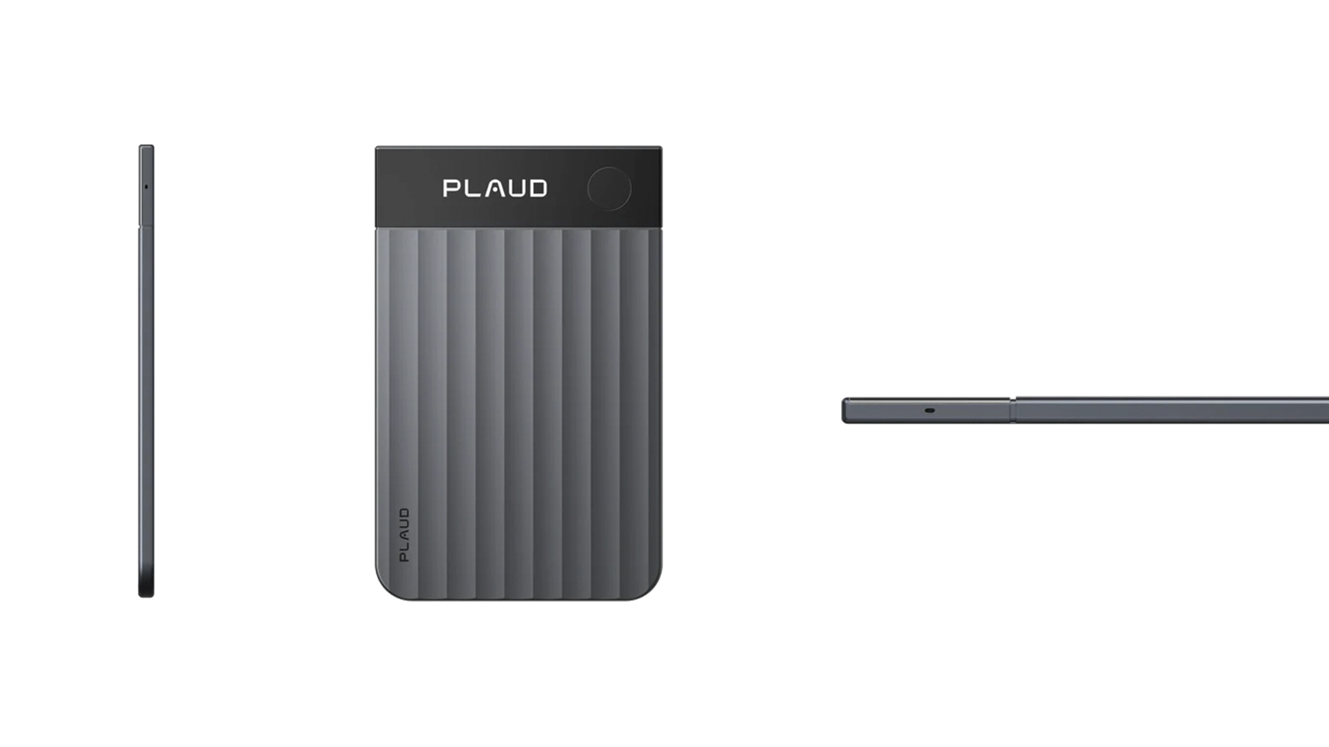 Múltiple vista de diferentes ángulos del Plaud Note Pro