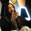 Steve Aoki en un momento de la charla en el escenario del Talent Arena del Mobile World Congress en Barcelona de 2026