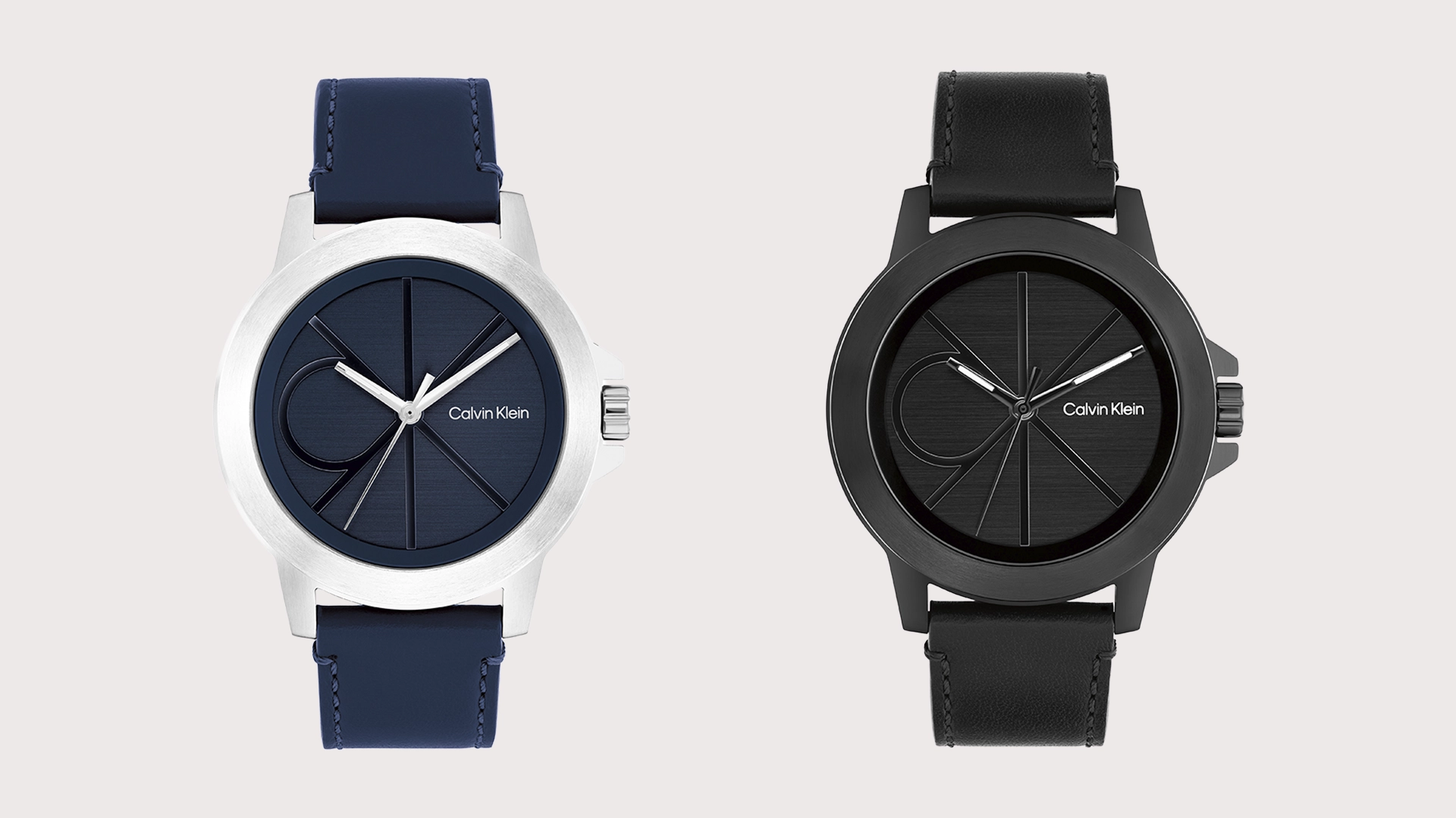 La coleccion CK Reset de Calvin Klein dispone de dos versiones en azul marino y negro