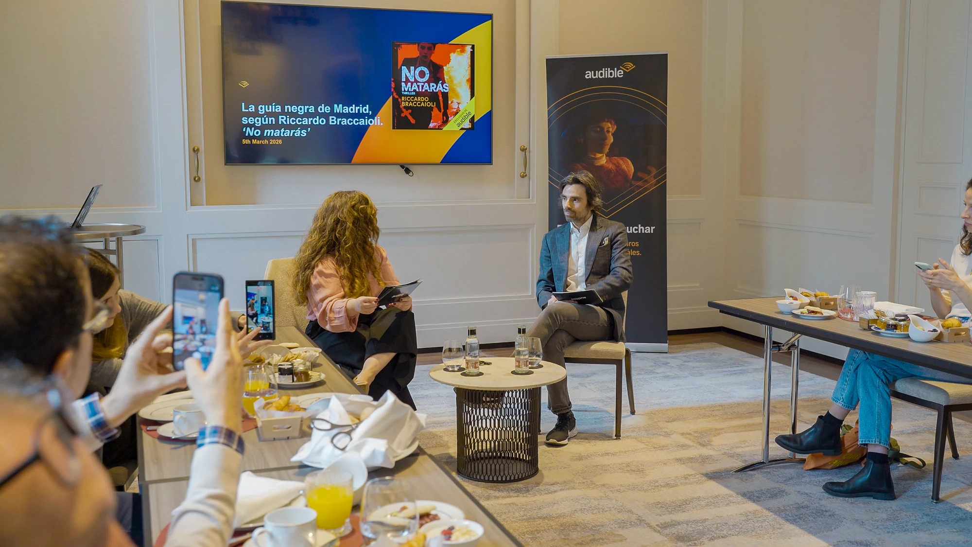 Conversa informal con Riccardo Braccaioli en Madrid