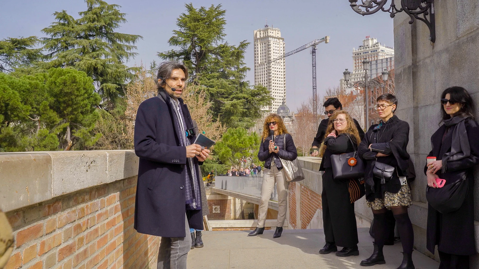 El Riccardo Braccaioli de paseo por Madrid