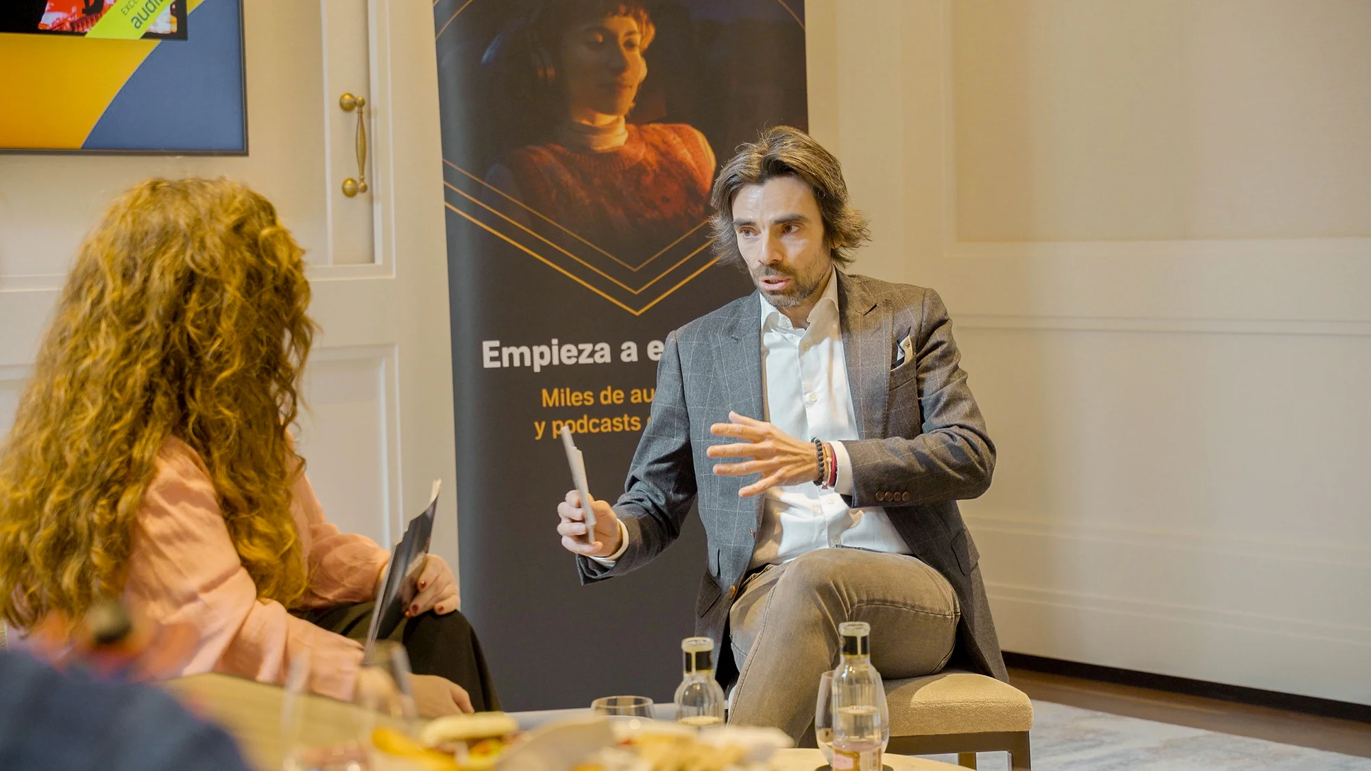 Conversa informal con Riccardo Braccaioli en Madrid