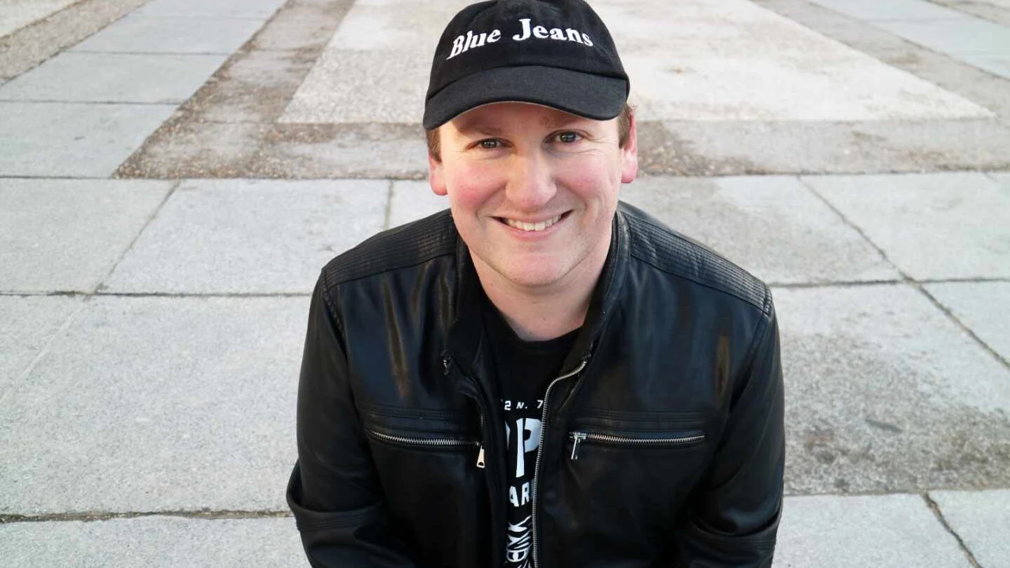 El autor Blue Jeans, fotografia de Ester Ramón