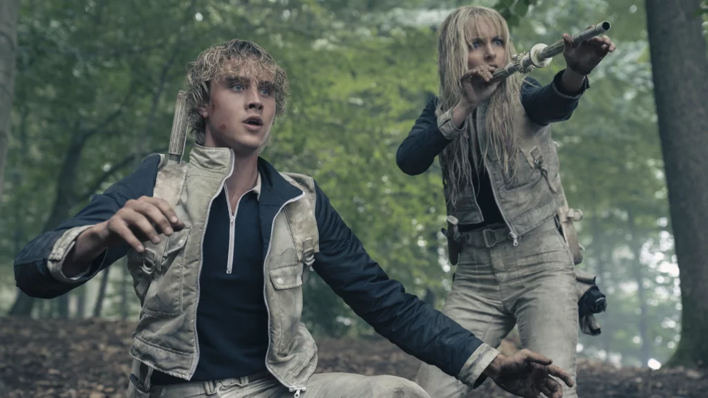 Fotograma de Los Juegos del Hambre Amanecer en la cosecha